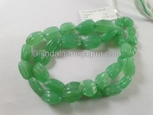 Chrysoprase Carved Nugget Beads