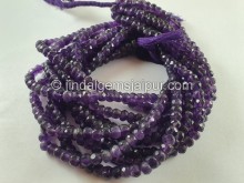 Amethyst Faceted Roundelle Beads