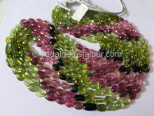Tourmaline Smooth Nuggets Mix Beads