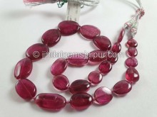 Rubellite Tourmaline Smooth Nuggets Beads