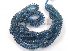 London Blue Topaz German Cut Beads