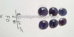 Iolite Sunstone Rose Cut Slices