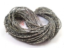 Deep Grey Diamond Long Chips Beads