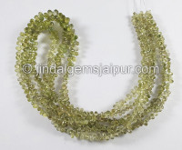 Lime Green Sapphire Faceted Drops Shape Beads Lime Green Sapphire Faceted Drops Shape Beads