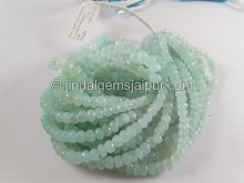 Blue Opal Peruvian Shaded Faceted Roundelle Beads -- PBOPL84