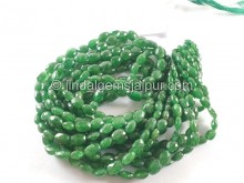 Tsavorite Faceted Oval Beads