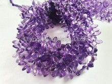 Amethyst Smooth Marquise Beads -- AMTA122