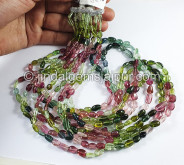 Tourmaline Smooth Nuggets Mix Small Beads Tourmaline Smooth Nuggets Mix Small Beads