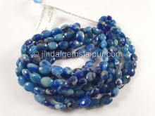 Afghanite Faceted Oval Beads -- AFGH4