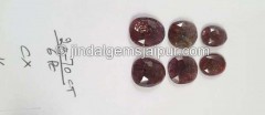 Iolite Sunstone Rose Cut Slices