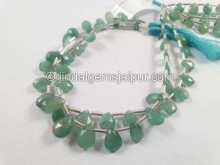 Grandidierite Faceted Pear Beads