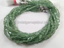 Mint Kyanite Step Cut Chicklet Beads --  KNT28