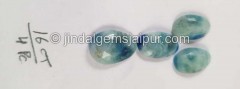 Afghanite Rose Cut Slices -- DEAFGH6 Afghanite Rose Cut Slices -- DEAFGH6
