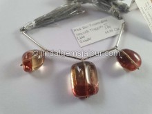 Bi Color Tourmaline Smooth Nugget Beads -- TOWT37