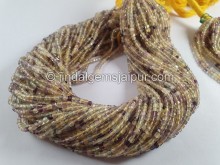 Yellow Fluorite Cut Cube Beads -- FLRT37