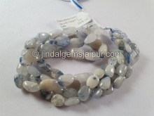 Dumortierite Quartz Smooth Nugget Beads