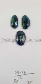 Azurite Malachite Rose Cut  -- DEAZMT23