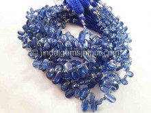 Kyanite Smooth Pear Beads -- KNT26