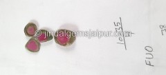 Watermelon Tourmaline Smooth Slices -- DETUR170 Watermelon Tourmaline Smooth Slices -- DETUR170