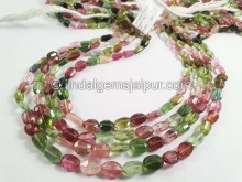 Tourmaline Picasso Nugget Shape Big Beads