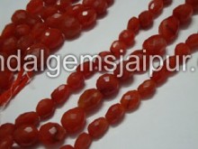 Carnelian Faceted Nuggets