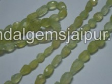 Prenite Faceted Nuggets Shape Beads