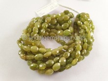 Sphene Faceted Oval Beads