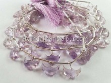 Pink Amethyst Faceted Eagle Beads