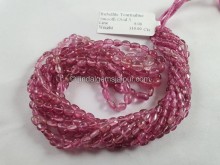 Rubellite Smooth Oval Beads -- RBLT62