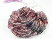 Multi Spinel Big Smooth Roundelle Beads -- MSPA46