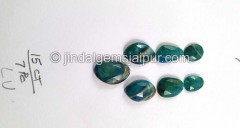 Blue Opalina Rose Cut Slices -- DEANBLOP57 Blue Opalina Rose Cut Slices -- DEANBLOP57