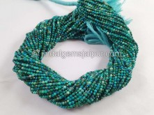 Chrysocolla Micro Cut Beads --  CRCL37