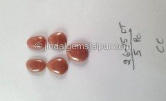 Rhodochrosite Smooth Cabs Cabochon