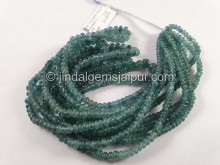 Blue Tourmaline Smooth Roundelle Beads -- TOURBG178 Blue Tourmaline Smooth Roundelle Beads -- TOURBG178