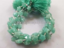 Amazonite Faceted Star Beads  -- AMZA60