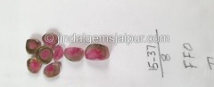 Watermelon Tourmaline Smooth Slices -- DETUR179 Watermelon Tourmaline Smooth Slices -- DETUR179