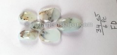 Blue Opal Peru Rose Cut Slices -- DEANBLOP94