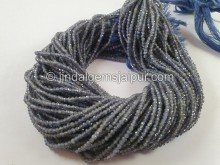 Iolite Faceted Round Beads