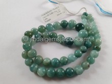 Grandidierite Shaded Smooth Big Balls Beads