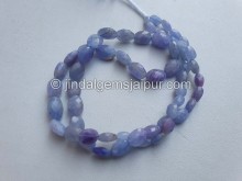 Hackmanite Faceted Oval Beads --  HCMT11