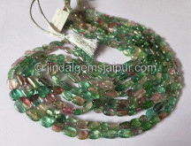 Watermelon Tourmaline Nuggets Shape Beads Watermelon Tourmaline Nuggets Shape Beads