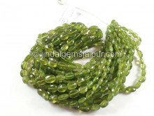 Vesuvianite Shaded Faceted Oval Beads -- IDCR13