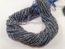 Iolite Faceted Round Beads