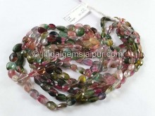 Bi Color Tourmaline Faceted Oval Beads -- TOWT119 Bi Color Tourmaline Faceted Oval Beads -- TOWT119