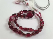 Rubellite Tourmaline Smooth Nuggets Beads