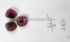 Watermelon Tourmaline Smooth Slices -- DETUR173 Watermelon Tourmaline Smooth Slices -- DETUR173