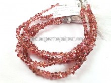 Pink Tourmaline Smooth Small Nugget Beads -- TURA503