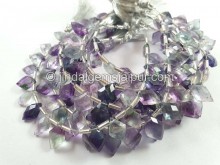 Fluorite Faceted Kite Beads -- FLRT19