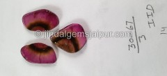 Watermelon Tourmaline Smooth Slices -- DETUR176 Watermelon Tourmaline Smooth Slices -- DETUR176