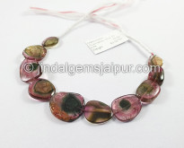 Watermelon Tourmaline Smooth Slices